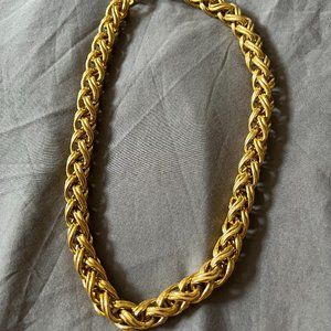 80's Vintage Alfred Sung Rope Chain Necklace